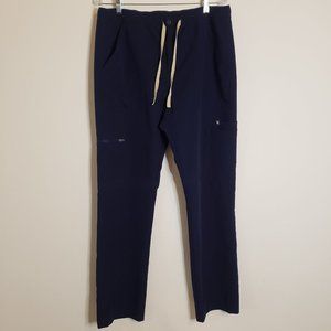 Figs Men's Cairo Cargo Navy Blue Scrub Pants Large